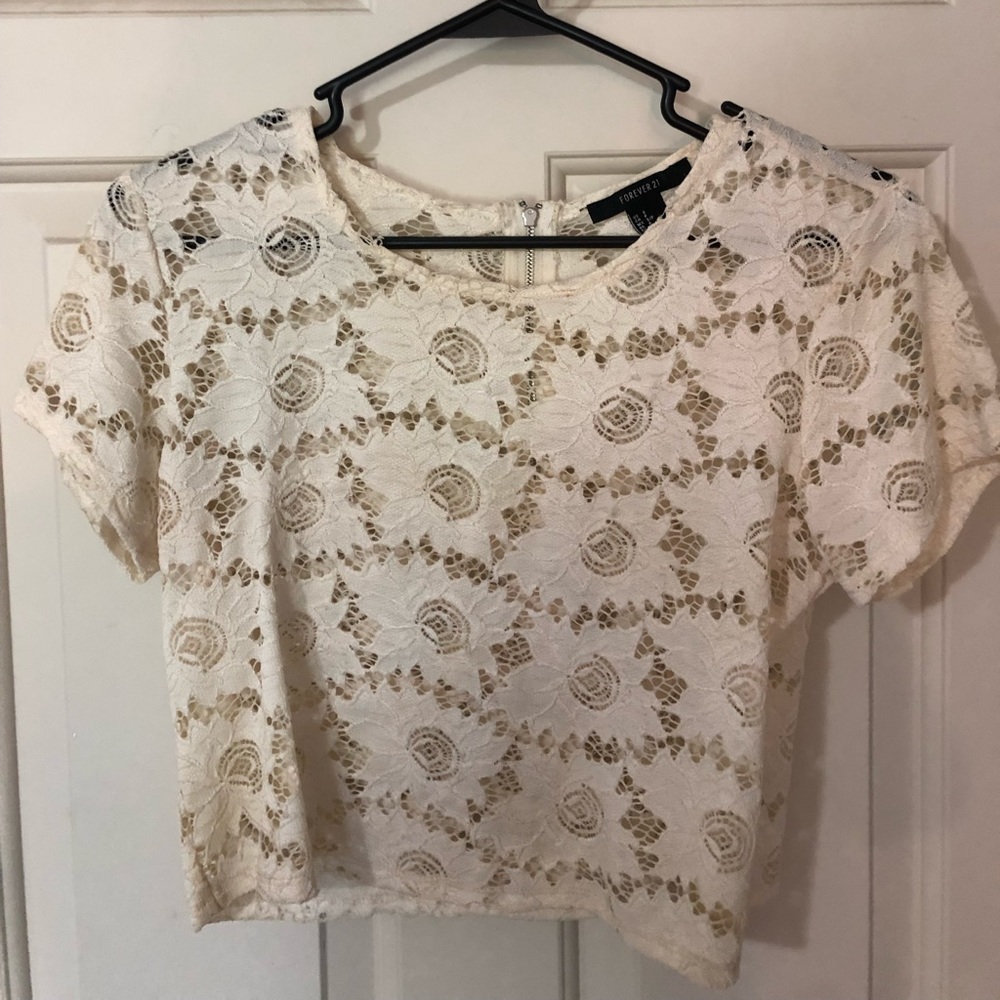 Lace Crop Top